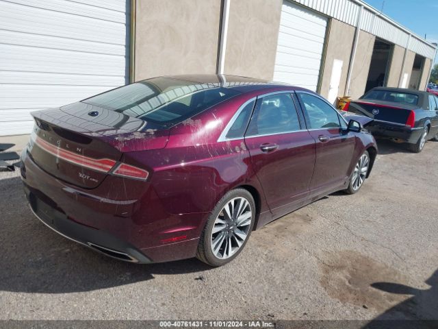 3LN6L5FC4JR624137 Lincoln Mkz Reserve