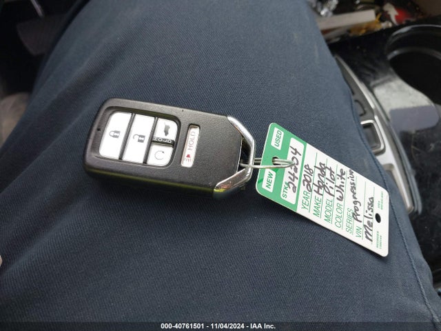 Honda Pilot Touring 2018 5FNYF6H93JB047131 Image 11