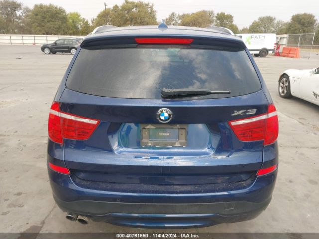 5UXWZ7C39H0X41367 BMW X3 Sdrive28i