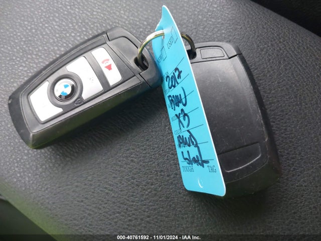 BMW X3 Xdrive28i 2017 5UXWX9C35H0W80200 Image 11