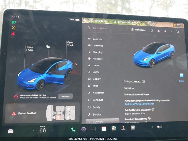 2023 TESLA MODEL 3 5YJ3E1EA4PF575994 Photo 6