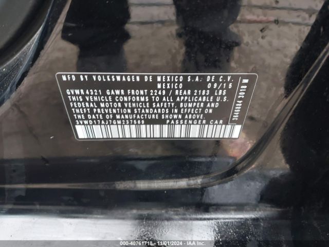 3VWD17AJ7GM237569 Volkswagen Jetta 1.8t Sport