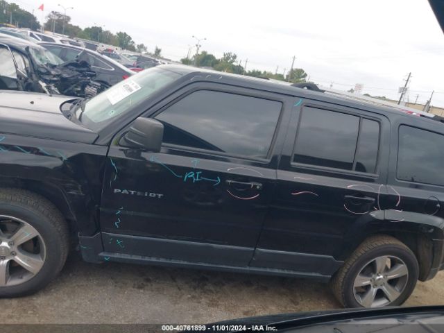 1C4NJPFA2HD118258 Jeep Patriot High Altitude Fwd
