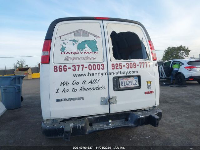 1GTW7AFF6H1905176 GMC Savana 2500 Work Van