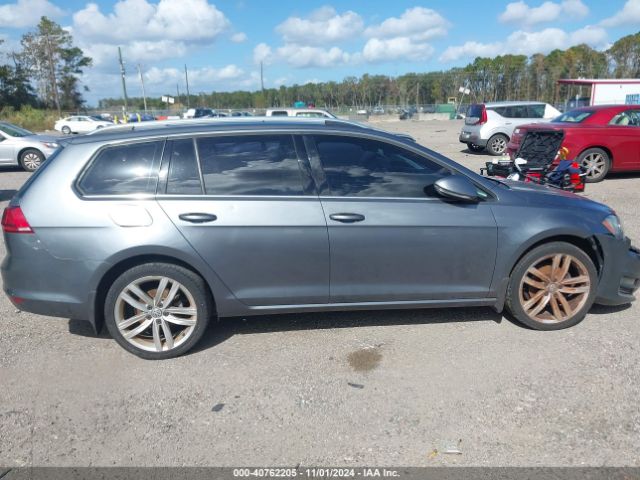 3VWC17AU5FM510304 Volkswagen Golf Sportwagen Tsi Sel 4-door