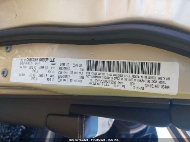 1C4PJMCS2EW310591 Jeep Cherokee Latitude