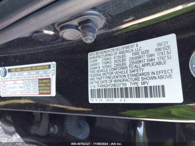 7FARW2H72ME037159 Honda Cr-v Awd Special Edition