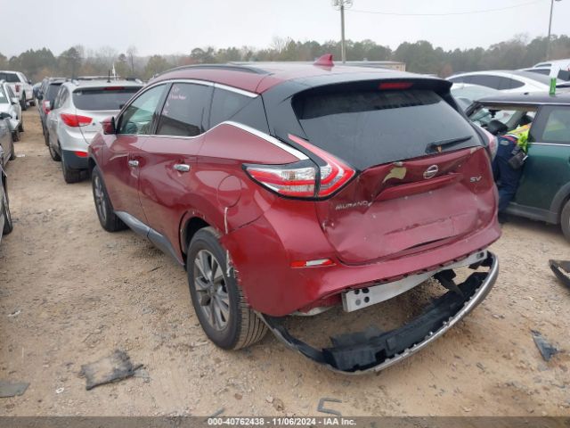 5N1AZ2MG9JN155207 Nissan MURANO SV