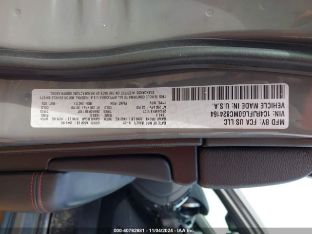 1C4RJFLG0MC824164 Jeep Grand Cherokee Trailhawk 4x4