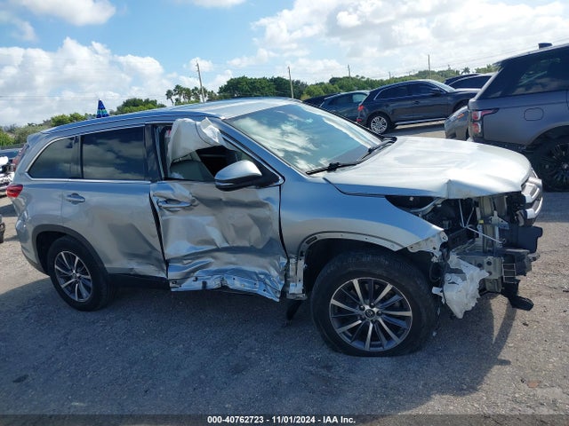 Toyota Highlander Xle 2019 5TDKZRFH4KS568915 Image 12