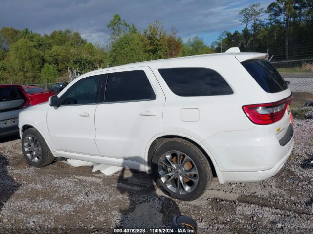 1C4RDHDG8KC675873 Dodge Durango Gt Plus Rwd