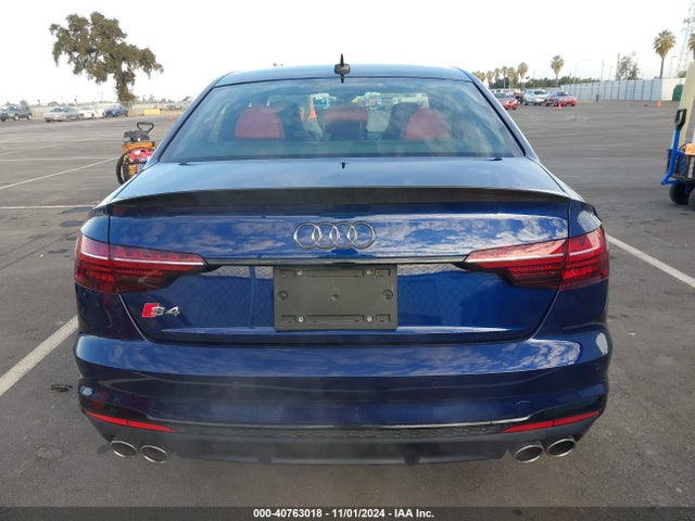 WAUB4AF44MA018379 Audi S4 Premium Plus Tfsi Quattro Tiptronic