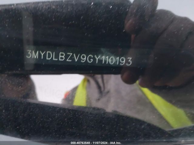 3MYDLBZV9GY110193 Scion IA