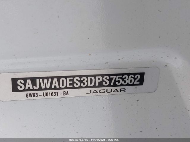 2013 JAGUAR XF SAJWA0ES3DPS75362 Photo 8