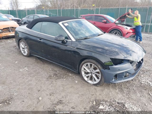 2021 AUDI A5 CABRIOLET WAUWAGF53MN002785