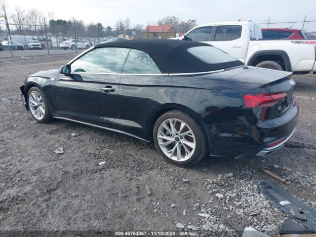 2021 AUDI A5 CABRIOLET WAUWAGF53MN002785 Photo 2