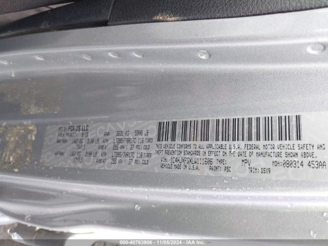 1C4HJXFGXLW111606 Jeep Wrangler Unlimited Rubicon