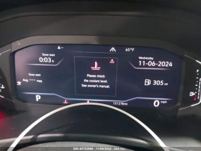 1V2NR2CA1KC558421 Volkswagen Atlas 3.6l V6 Sel Premium