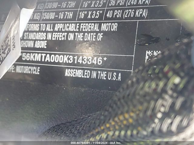 2019 INDIAN MOTORCYCLE CO. SCOUT 56KMTA000K3143346 Photo 9
