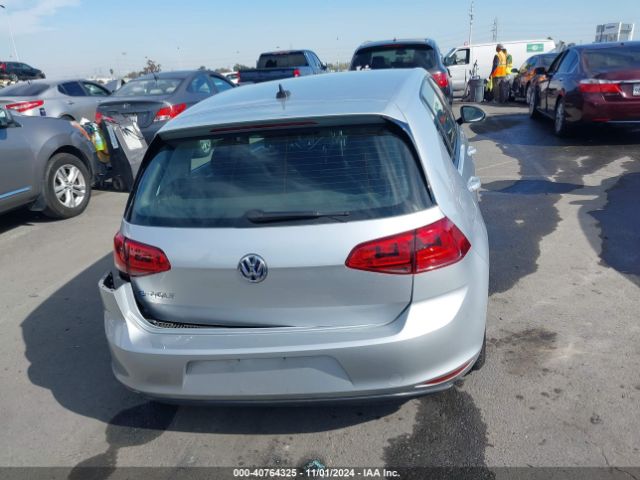 WVWKP7AU8GW914258 Volkswagen E-golf Se