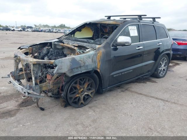 1C4RJFCG4KC603454 Jeep Grand Cherokee Overland 4x4