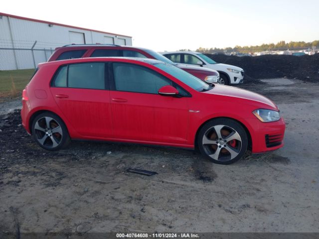 3VW4T7AU5FM070857 Volkswagen Golf Gti 2.0t Se 4-door