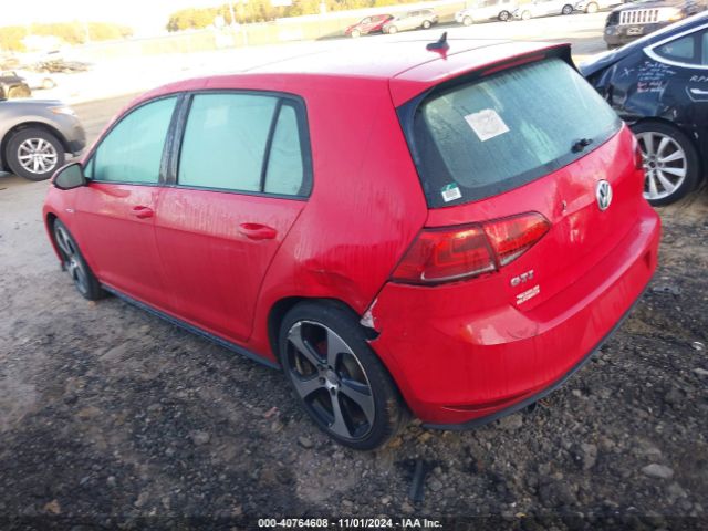 3VW4T7AU5FM070857 Volkswagen Golf Gti 2.0t Se 4-door