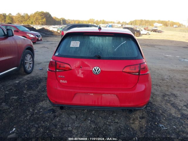 3VW4T7AU5FM070857 Volkswagen Golf Gti 2.0t Se 4-door