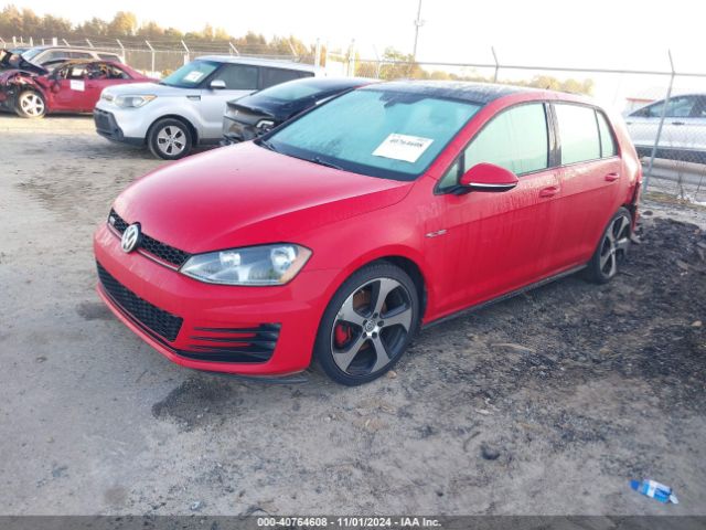 3VW4T7AU5FM070857 Volkswagen Golf Gti 2.0t Se 4-door