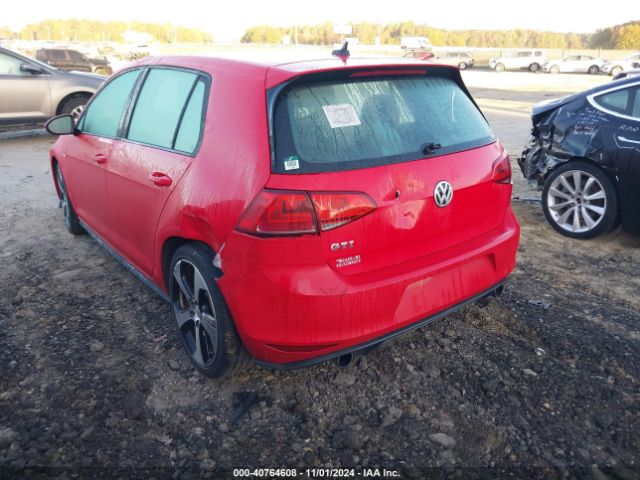3VW4T7AU5FM070857 Volkswagen Golf Gti 2.0t Se 4-door