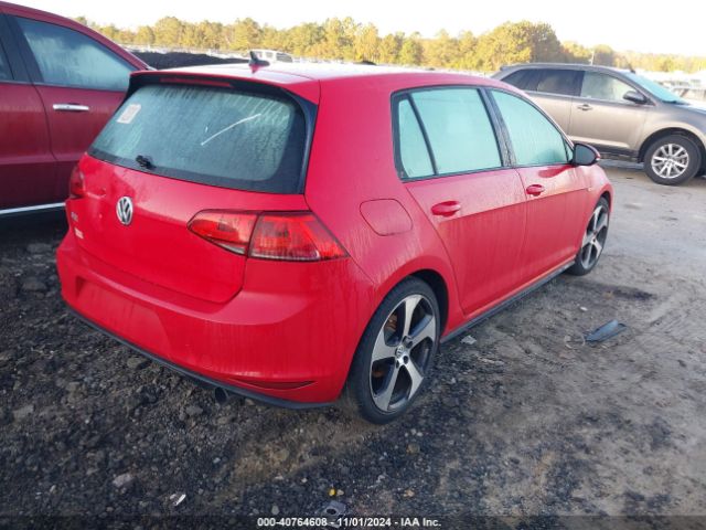 3VW4T7AU5FM070857 Volkswagen Golf Gti 2.0t Se 4-door