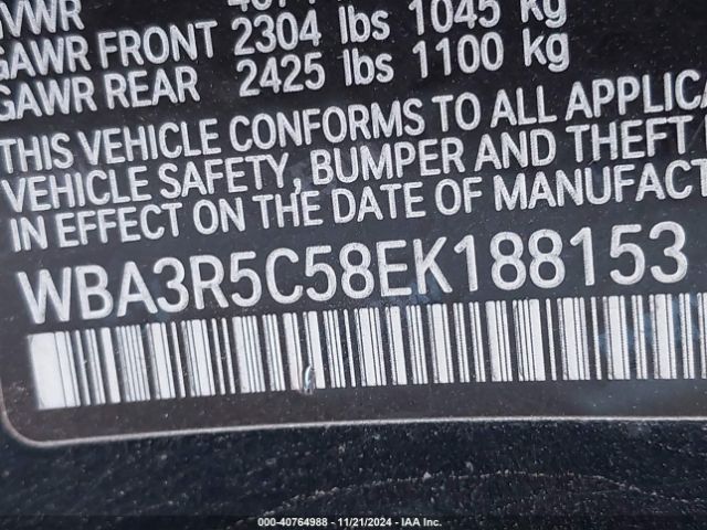 WBA3R5C58EK188153 BMW 435i Xdrive