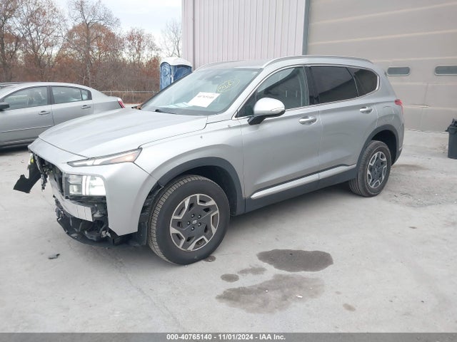 Hyundai Santa Fe Hybrid Blue 2023 5NMS2DA16PH016876 Image 2
