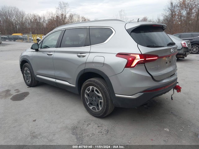 Hyundai Santa Fe Hybrid Blue 2023 5NMS2DA16PH016876 Image 3