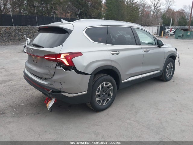 Hyundai Santa Fe Hybrid Blue 2023 5NMS2DA16PH016876 Image 4