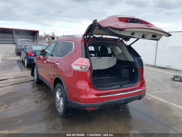 Nissan Rogue Sl 2014 5N1AT2MV7EC873405 Image 3