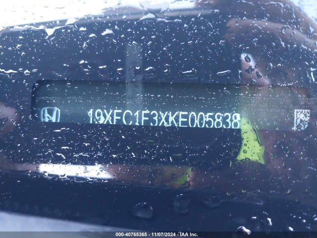 Honda CIVIC EX 2019 19XFC1F3XKE005838 Image 9