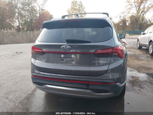 Hyundai Santa Fe Hybrid Blue 2021 KM8S2DA13MU013045 Image 17