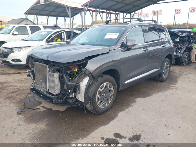 Hyundai Santa Fe Hybrid Blue 2021 KM8S2DA13MU013045 Image 2