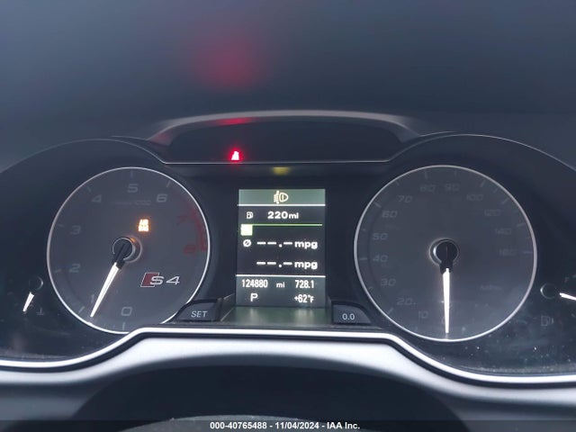 Auction sale of the 2015 Audi S4 3.0t Premium Plus, vin: WAUBGAFL9FA131164, lot number: 40765488
