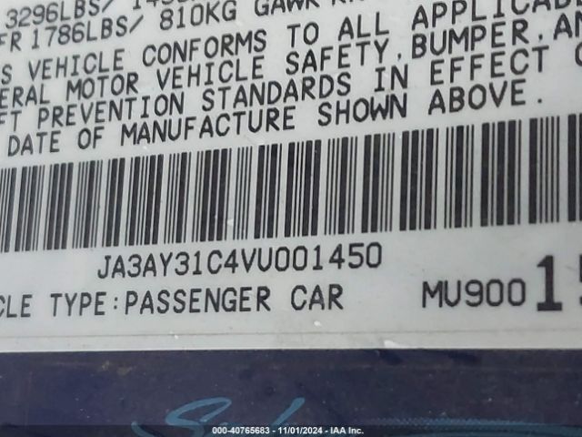 1997 MITSUBISHI MIRAGE JA3AY31C4VU001450 Photo 8