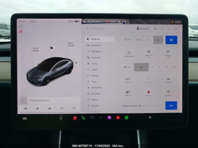 5YJ3E1EB5KF510122 Tesla Model 3 Long Range/performance