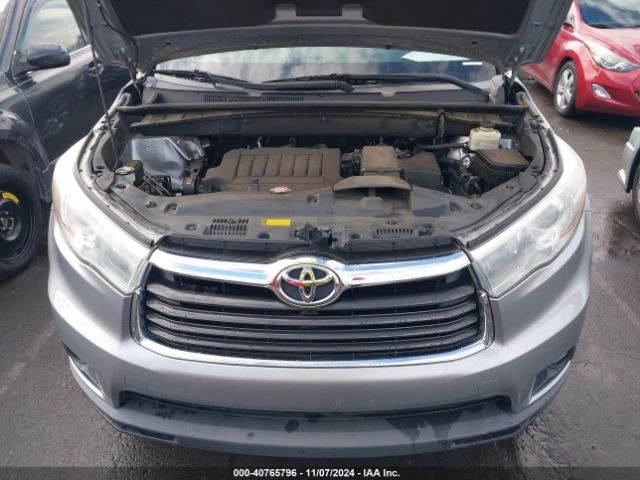 5TDZKRFH4GS184269 Toyota Highlander Le Plus V6
