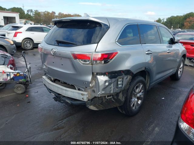 5TDZKRFH4GS184269 Toyota Highlander Le Plus V6