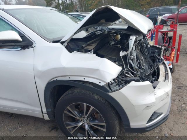 5TDKKRFH6GS162582 Toyota Highlander Xle V6