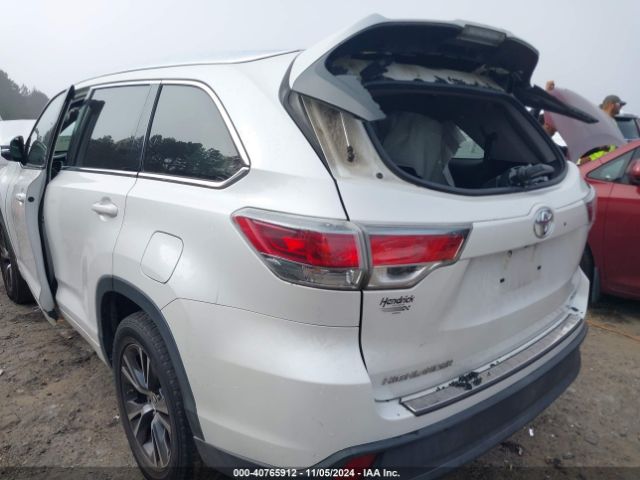 5TDKKRFH6GS162582 Toyota Highlander Xle V6