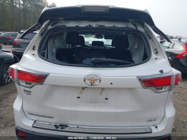 5TDKKRFH6GS162582 Toyota Highlander Xle V6