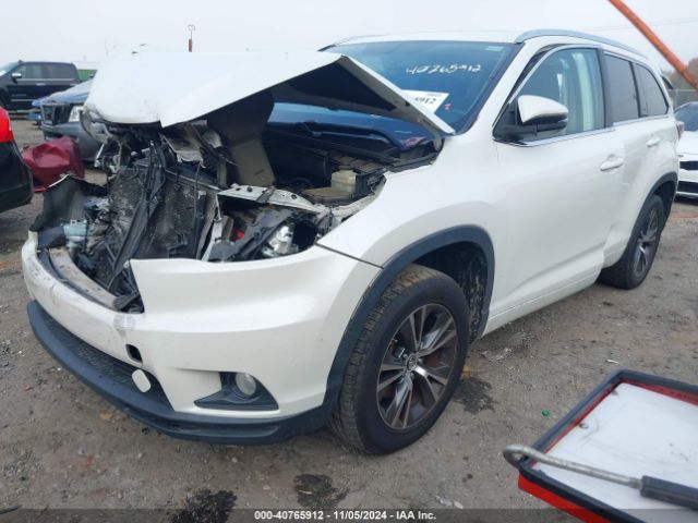 5TDKKRFH6GS162582 Toyota Highlander Xle V6