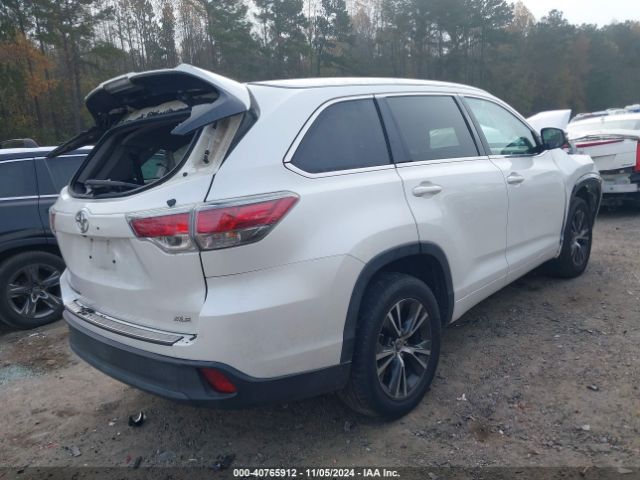 5TDKKRFH6GS162582 Toyota Highlander Xle V6