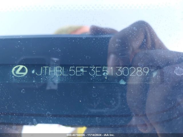 JTHBL5EF3E5130289 Lexus LS 460